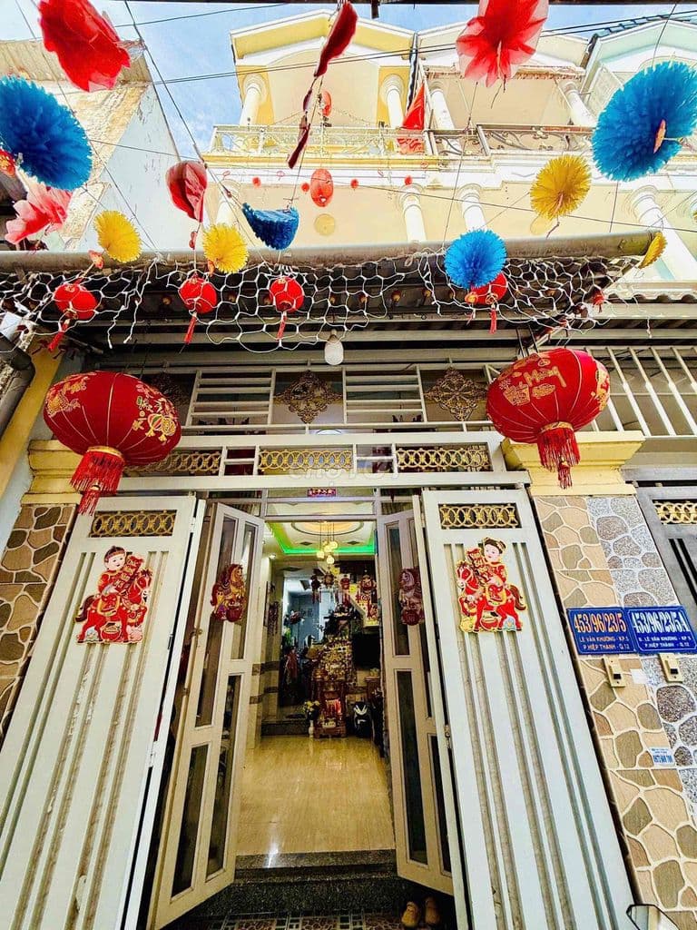 Nhà SHR Lê Văn Khương - Đúc 1 Trệt 2 Lầu 3PN