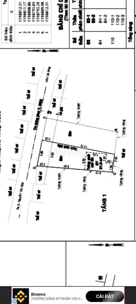 Cần bán gấp lô đất 1 xẹt .P ĐHT .Q12 gần chợ cây sộp.DT 5x16,5 thổ cư - Ảnh 3