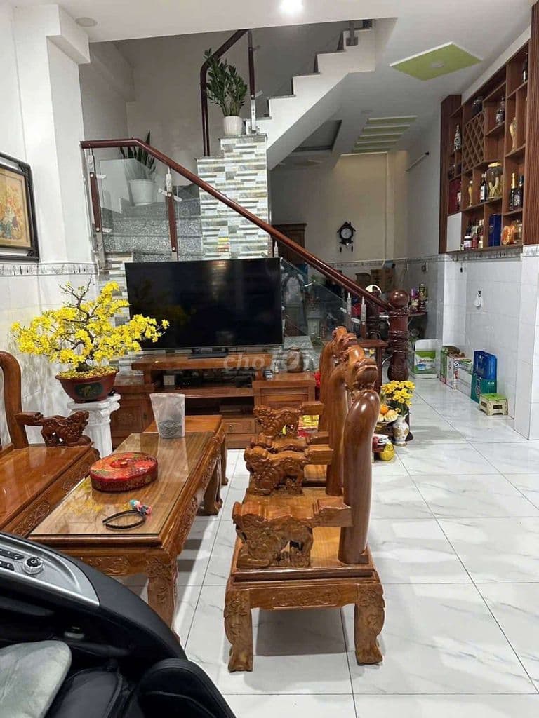 Bán nhà 4x13m đúc 1trệt 3 lầu, đường 4m Sát Mầm non Sơn Ca 5, TCH10 - Ảnh 2
