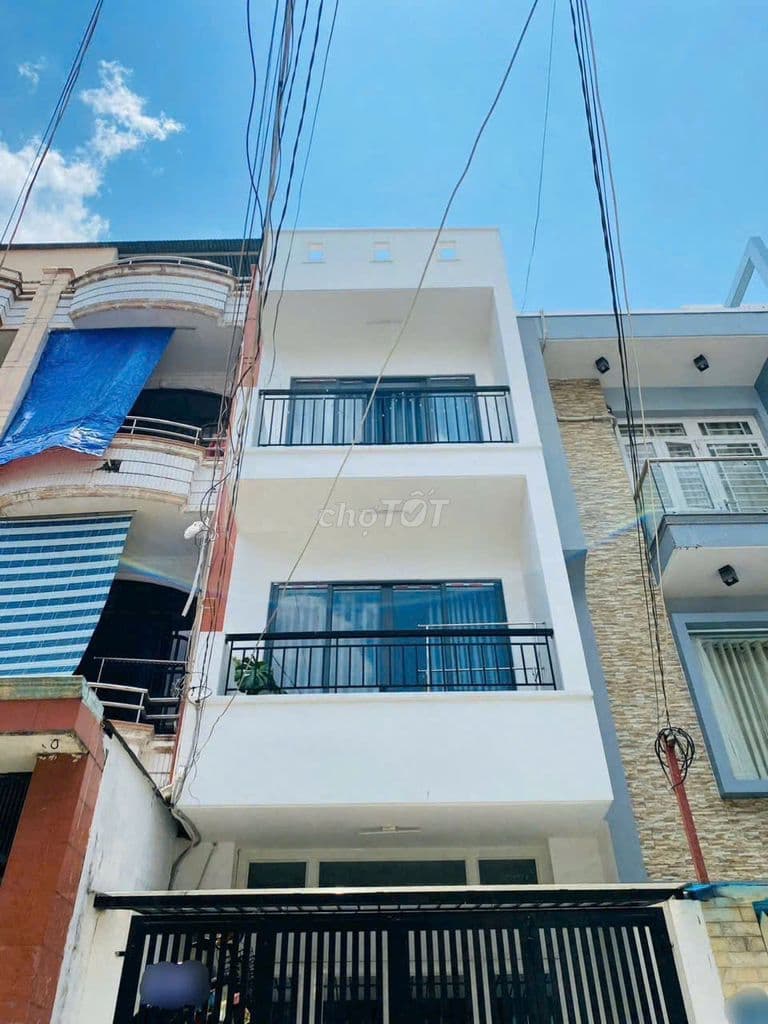 Hẻm Xe Tải Tô Hiến Thành Q10. (3.5m x 17m). 4 Tầng Đúc. Giá 14 Tỷ TL