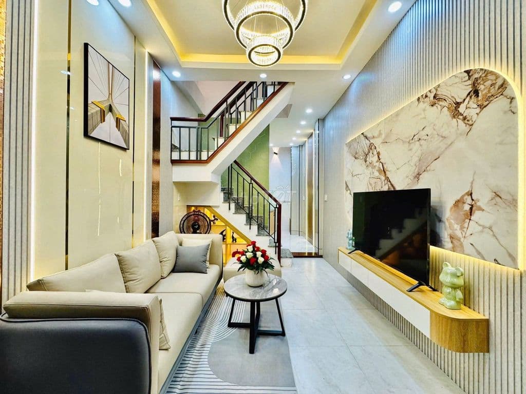 Nhà mới Kinh Dương Vương, 39m2, 4 tầng , 4PN 4WC, kế bên Aeon Bình Tân - Ảnh 2