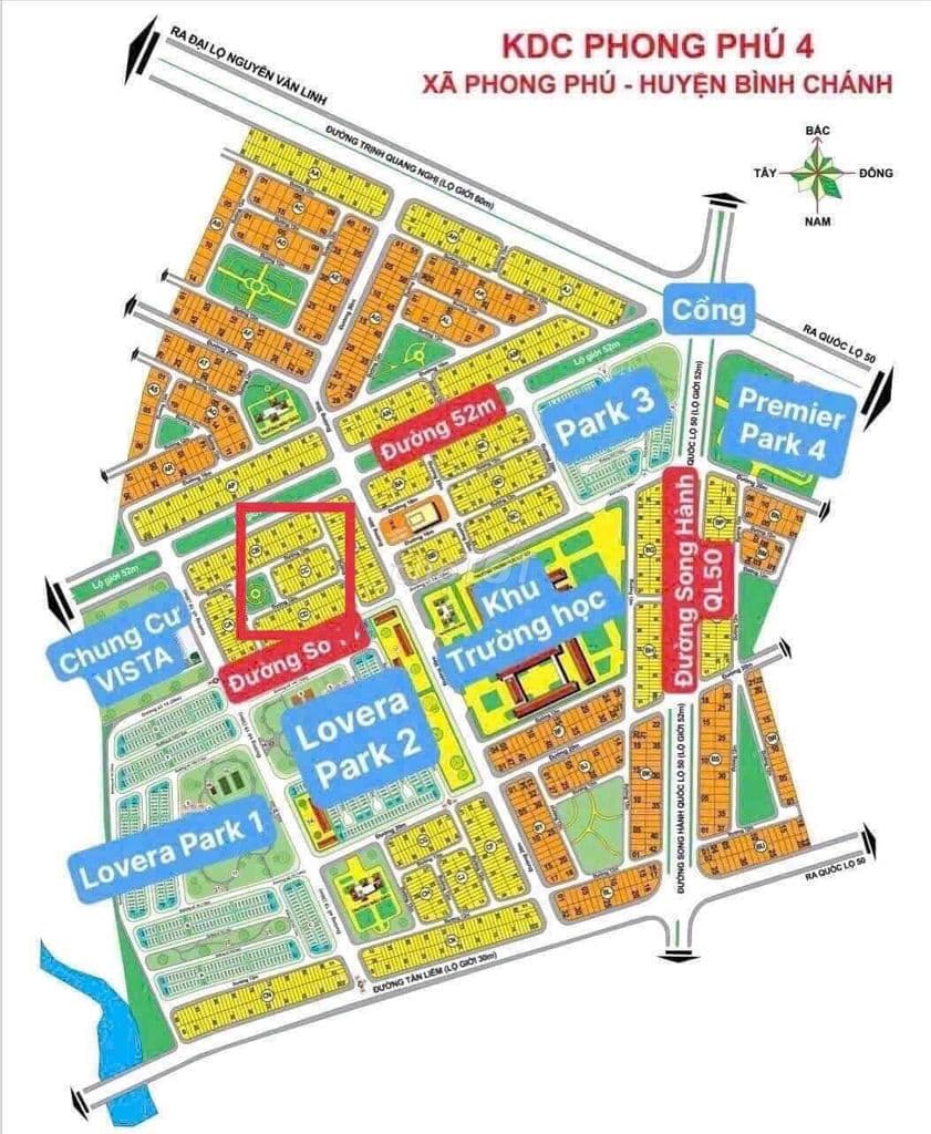 Đất nền sổ hồng KDC Khang Điền Bình Chánh giá tốt, 5,6 tỷ