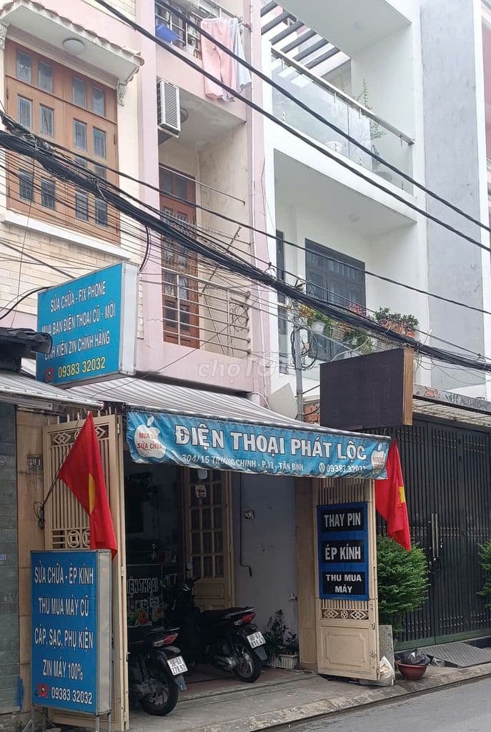 Nhà 4 tầng Trường Chinh, P.13, Tân BÌnh. Ô tô đỗ cửa.