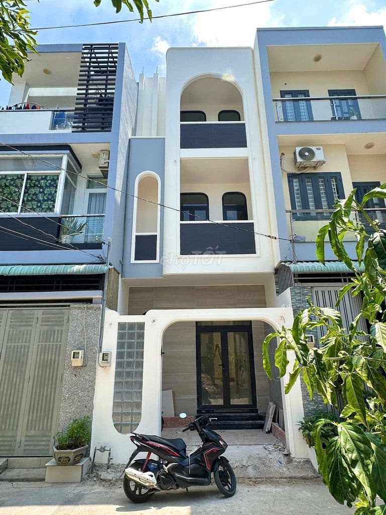 NHÀ 4 TẦNG - ĐƯỜNG NGUYỄN DUY TRINH - LIỀN KỀ Q2 - 5,7 TỶ