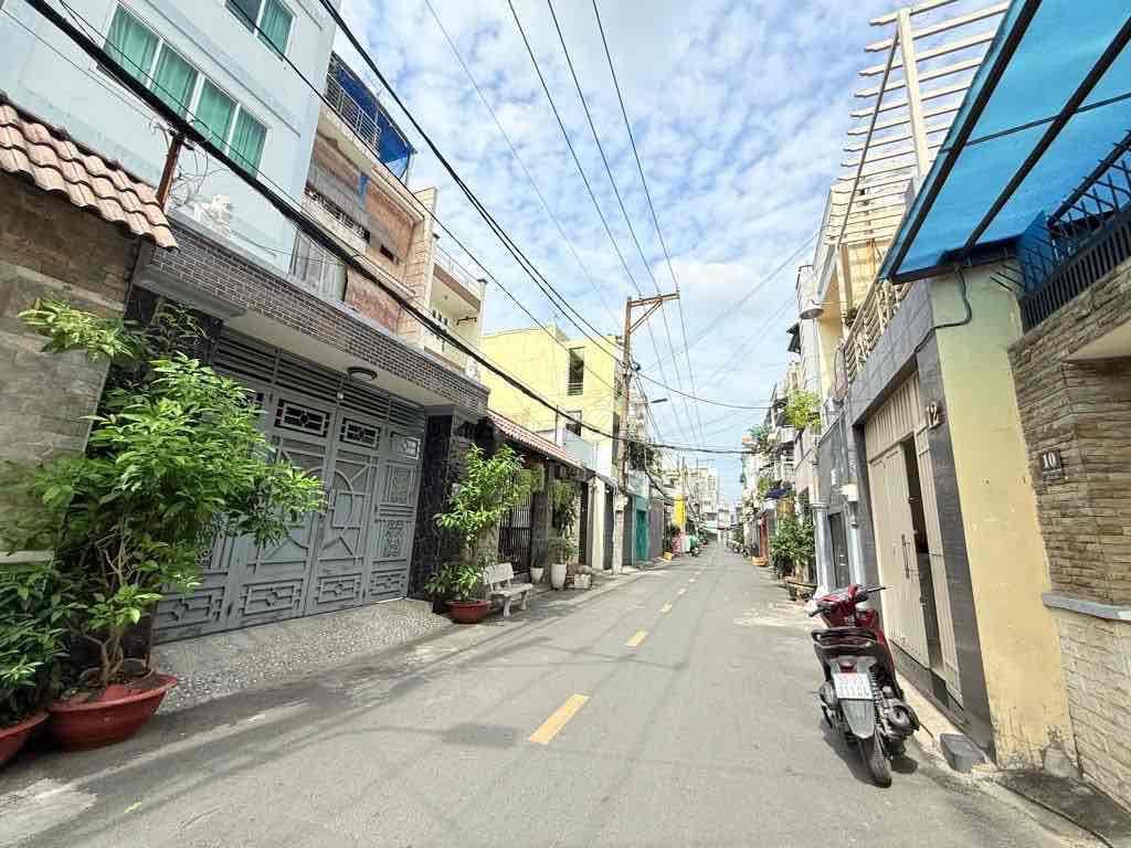 MẶT TIỀN KINH DOANH PHƯỜNG 4 TÂN BÌNH - OTO 8M- 80M2 - 5 TẦNG-12 TỶ