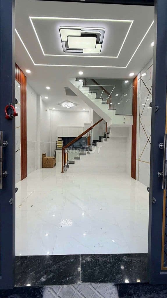 NHÀ MỚI 1 LẦU HẺM 3,5M THÔNG THOÁNG GẦN CHỢ PHƯỜNG HIỆP THÀNH, Q12