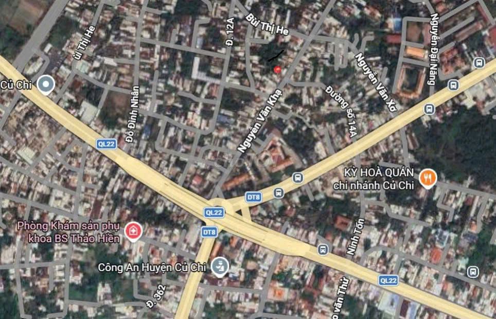 BÁN GẤP ĐẤT MT ĐẸP 200M2 NGUYỄN VĂN KHẠ, GẦN CẦU VƯỢT CỦ CHI CHỈ 800TR