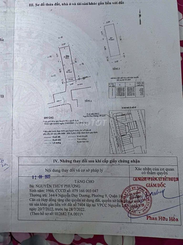 Bán nhà 344/2, Nguyễn Duy Dương, DT: 4.6m*12.5m. 43.2 m2.Gía 6.7 tỷ TL - Ảnh 2