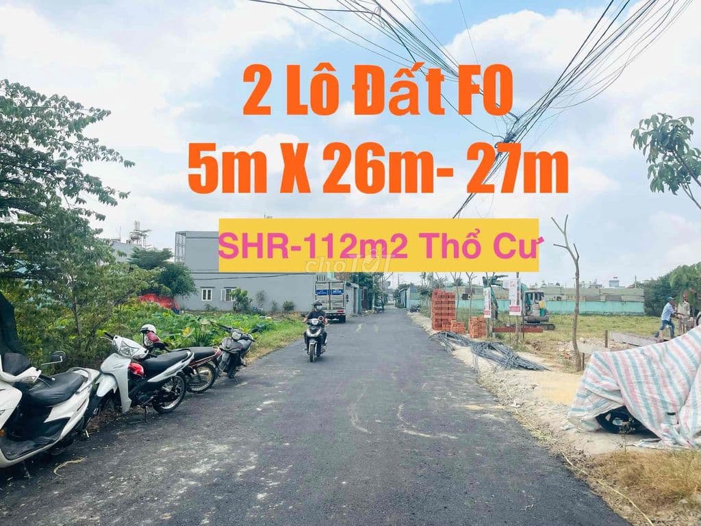 💥ĐẤT MT NHỰA 9m-5m X 27m - Gần Phan Văn Hớn-Bà Điểm