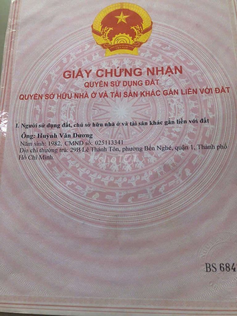 cần bán đất Bình Chánh