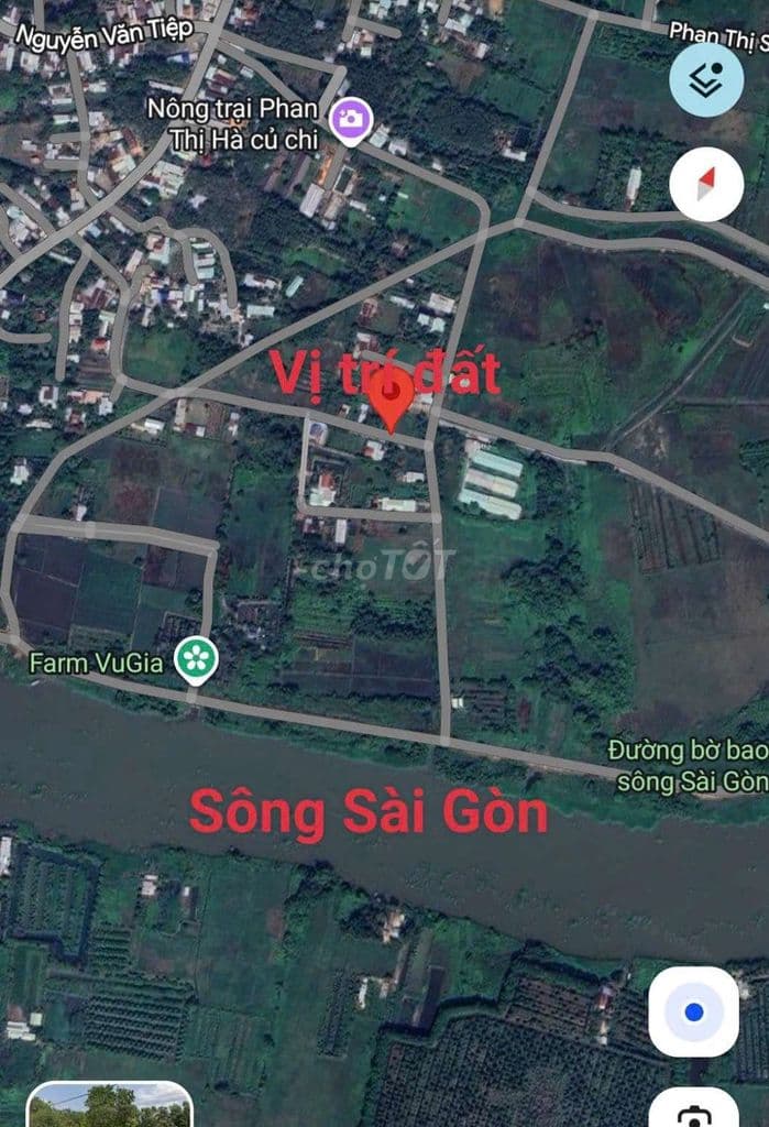 Hàng Đất Sát Sông Sài Gòn, Mặt Tiền Nhựa, Ngang 45m Miên Man. - Ảnh 2