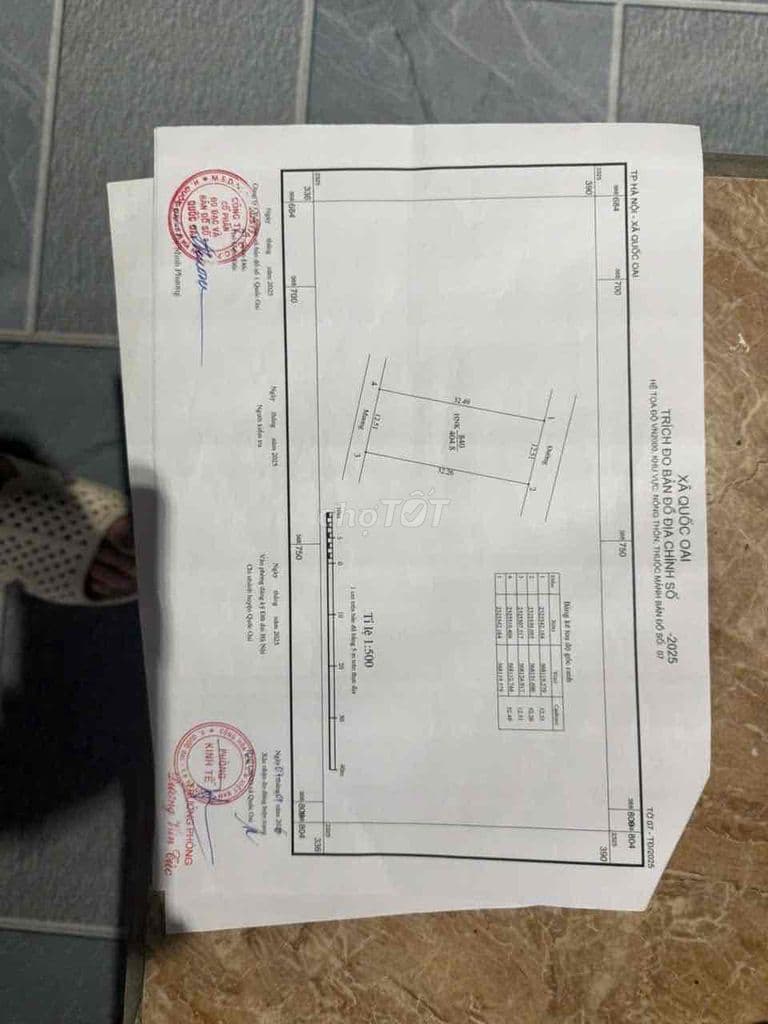 Đất 50 năm, diện tích 408m*2, mặt tiền 15m ở quốc oai hà nội - Ảnh 3