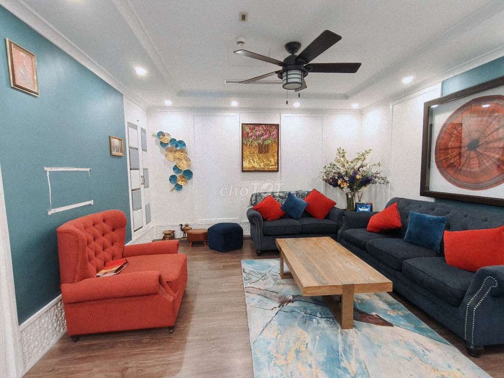 CHÍNH CHỦ, Bán căn hộ 1219b Trung Kính. DT 76m 3 ngủ Lô góc - Ảnh 2