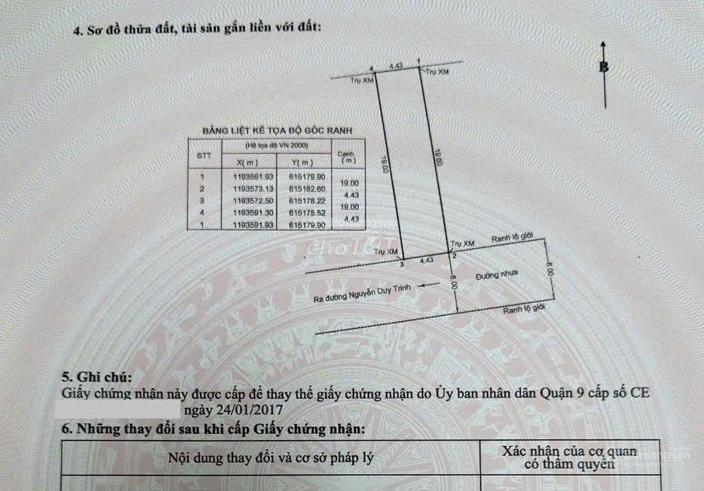 Bán đất 84,2m2 tại đường Số 980, Phú Hữu, Q9, giá 6 tỷ - Ảnh 2