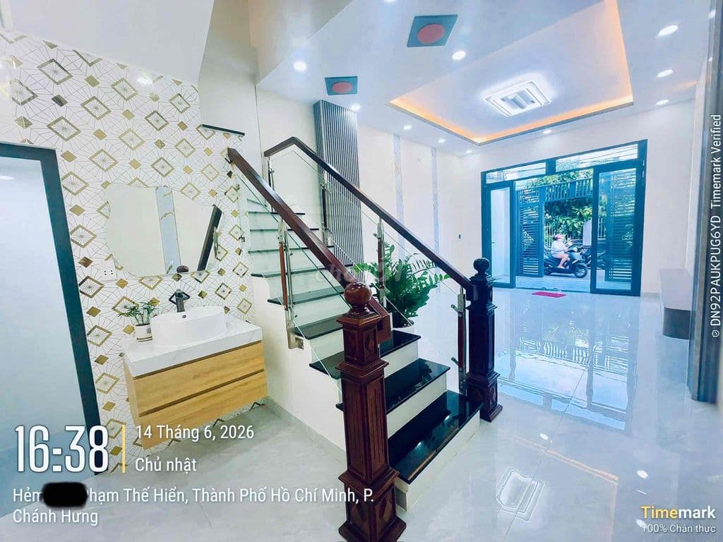 Bán Nhà Mới 4 Tầng Hẻm Ô Tô Quay Đầu, 62m2 Hơn 8 Tỷ, P3 Q8