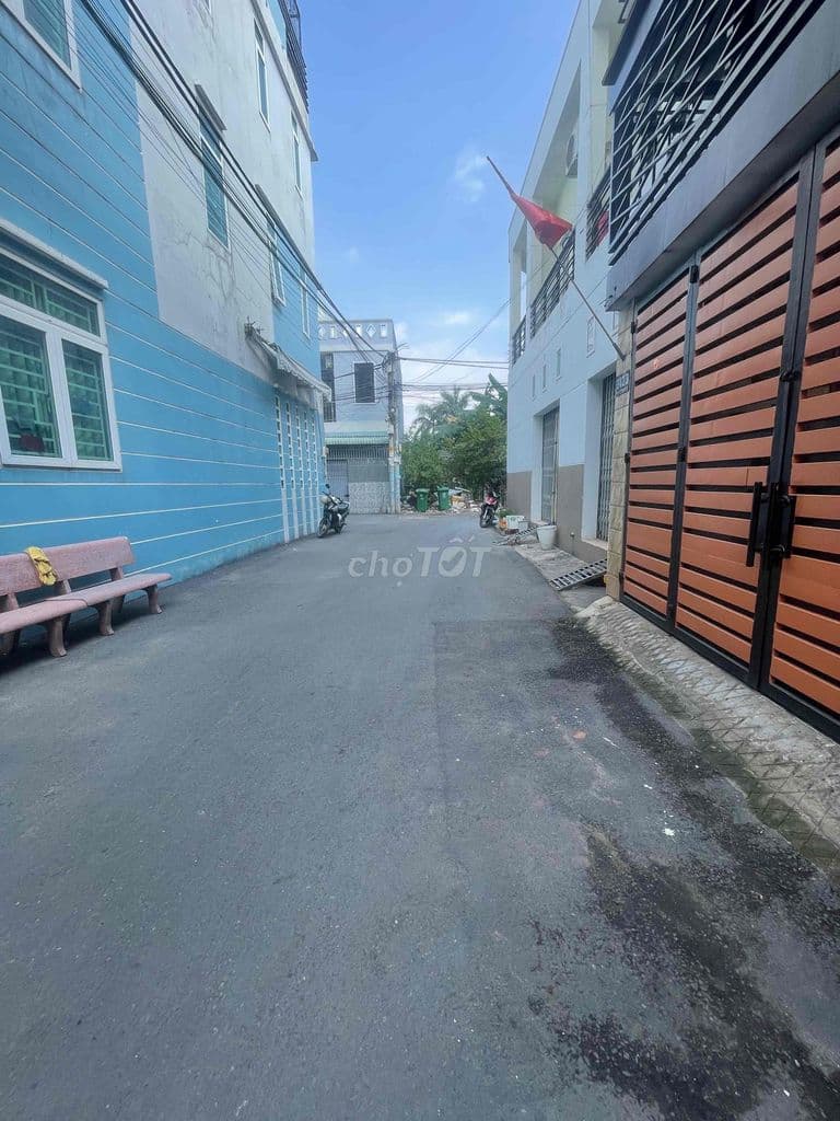 ĐẤT 4x14 HẺM XE HƠI THÔNG –Ngay Chợ Tăng Nhơn Phú A –Xây 3 Tầng 1 tum