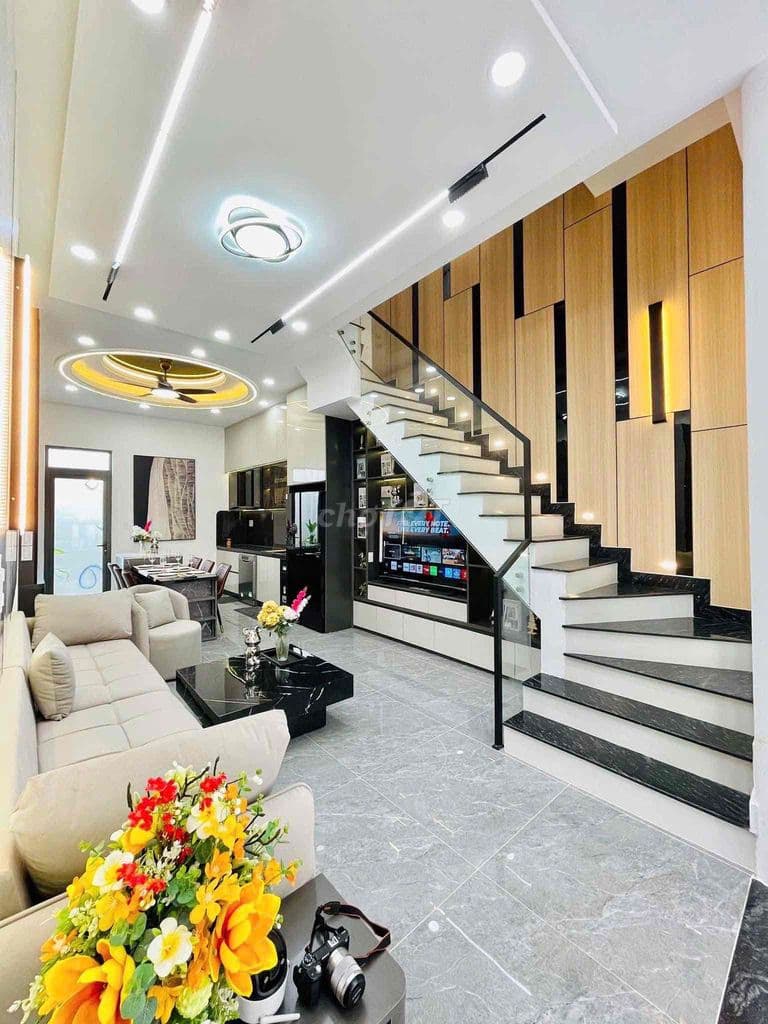 Nhà Phố Xây Mới - Đường An Phú Đông 33 - An Phú Đông Q12 - Giáp Gò Vấp - Ảnh 3