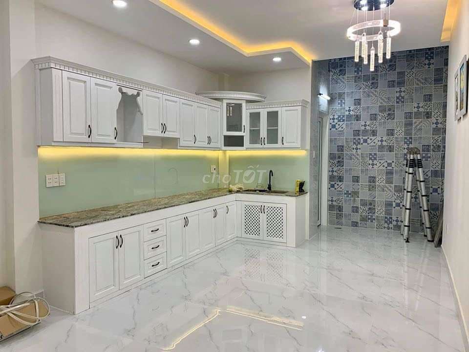 Nhà đối diện công viên 4x17 3 lầu mới tinh khu Bình Phú - Ảnh 3