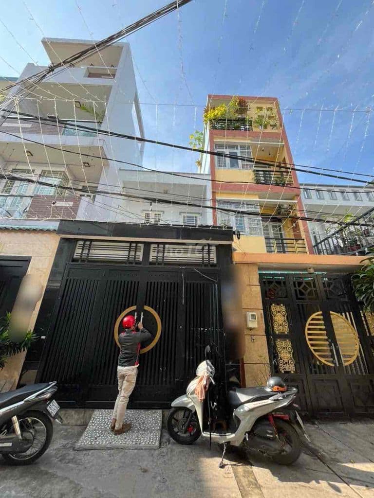 CẦN BÁN NHÀ 4 TẦNG – HẺM XE TẢI – GIÁ 5.38 TỶ
