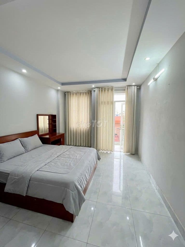 BÁN NHÀ GÒ XOÀI , 4MX25M, 4 TẦNG -7PN - HẺM Ô TÔ 7M THÔNG -CHỈ 59TR/M2 - Ảnh 3