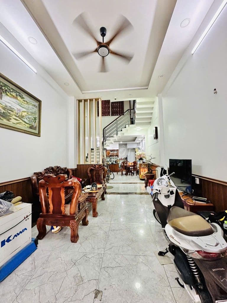 MẶT TIỀN HẺM XE HƠI TÂN HƯƠNG 60M2 5 TẦNG ĐÚC 6PN 4WC SHR NHỈNH 8 TỶ - Ảnh 2