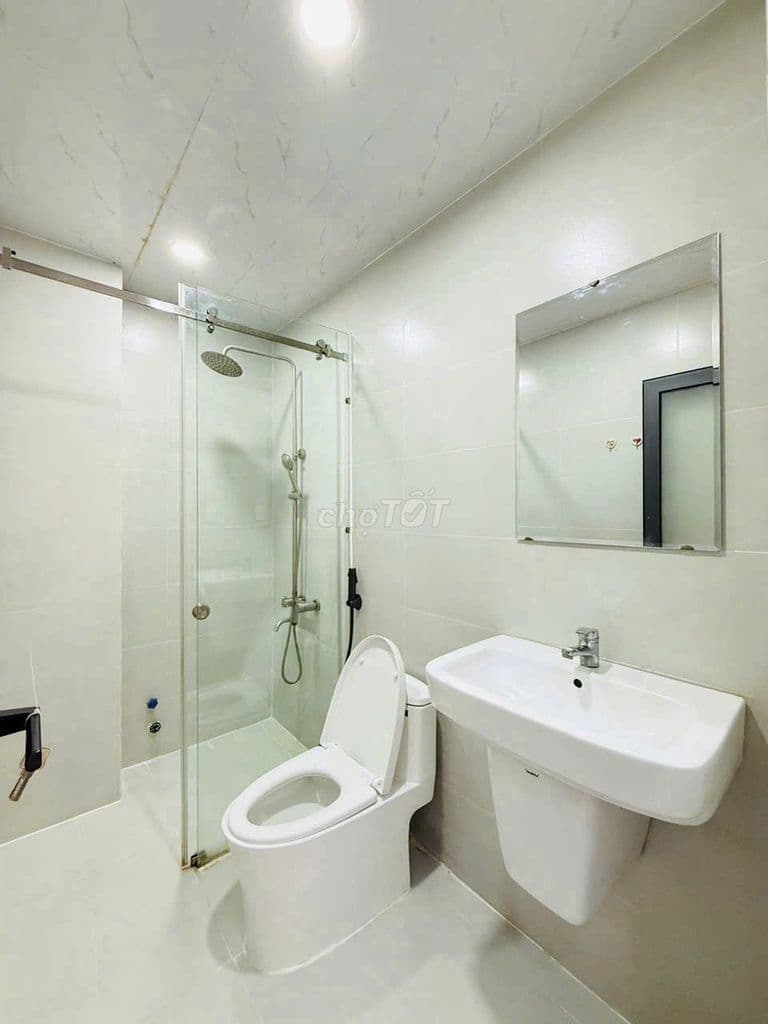 Nhà 56m xây 3 tầng Lê Lai, Gò Vấp gần bệnh viện 175. Hẻm 5m, sổ sẵn - Ảnh 2