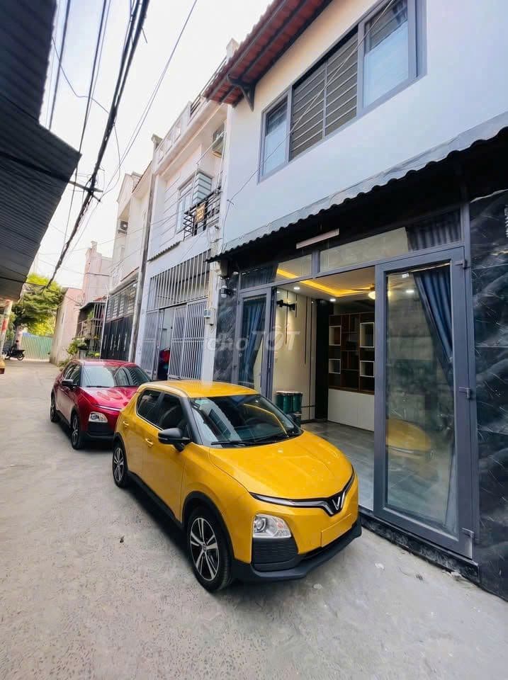 Nhà 1 xẹt hẻm oto 551 Lê Văn Khương Q12, DT:4mx6,5m giá 1ty495 TL mạnh