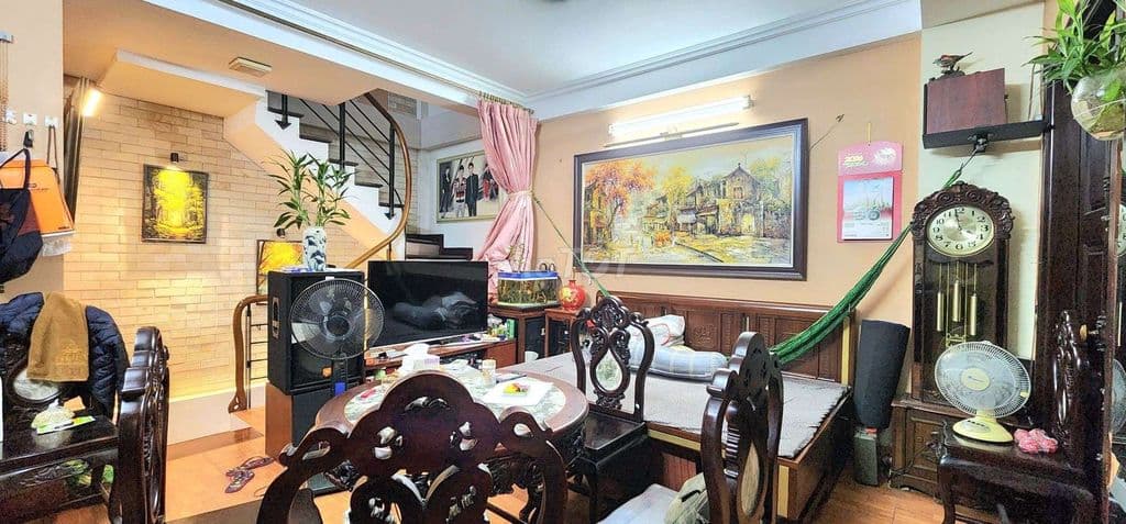 Nhà đẹp Bạch Mai Hai Bà Trưng ngõ thông ô tô đỗ của - Ảnh 3