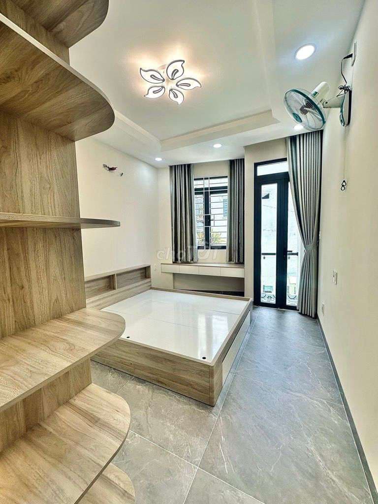 CHỢ TÂN BÌNH KẾ ĐH BÁCH KHOA NHÀ ĐẸP 4 TÂNG BTCT HẺM THÔNG THOÁNG - Ảnh 3