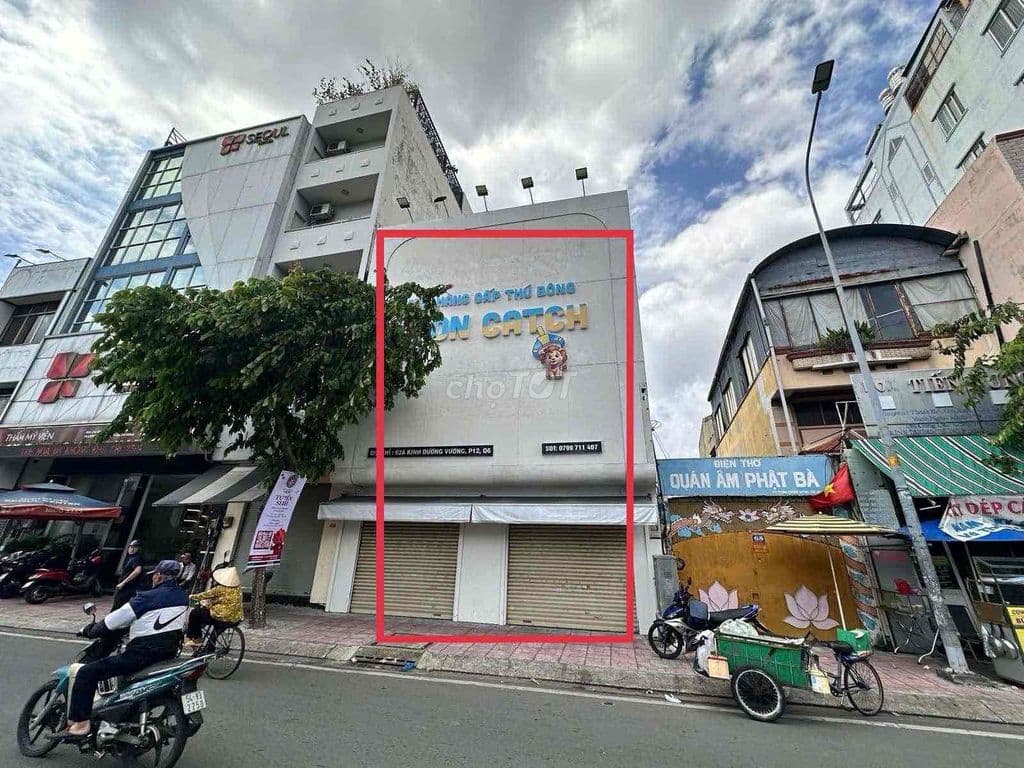 Bán nhà mặt tiền Kinh Dương Vương Q6, ngang 8m, giá 28 tỷ