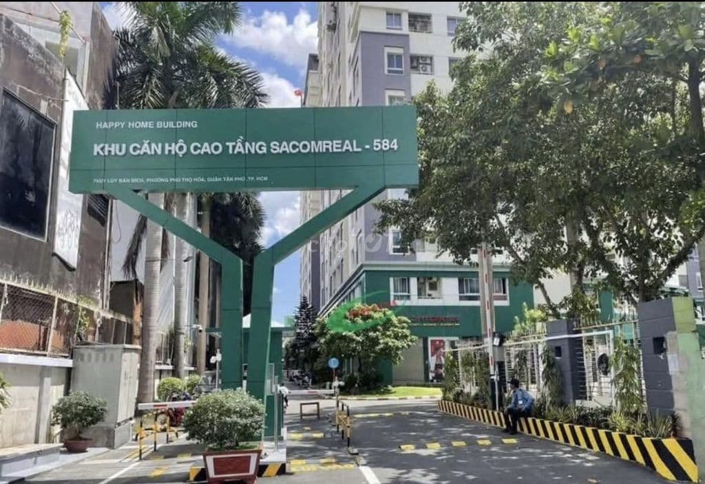 Bán Gấp căn góc 101m2 chung cư 584 Sacomreal Luỹ Bán Bích