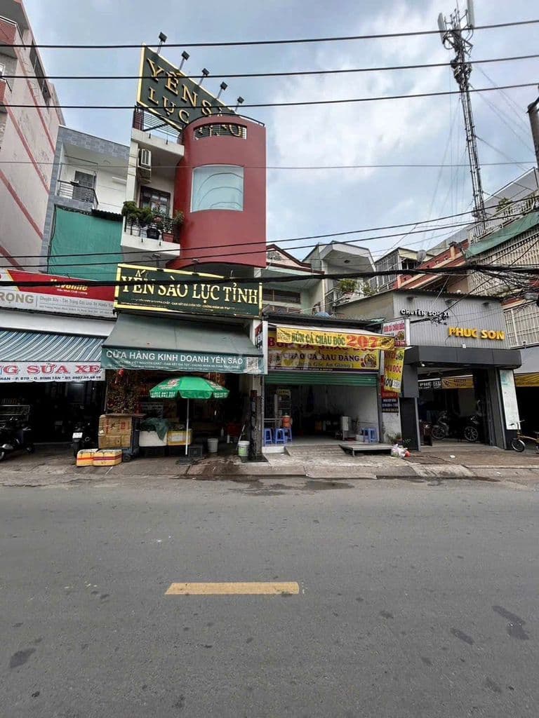 Nhà MTKD 207 Trương Phước Phan - sát chợ Bình Trị Đông.