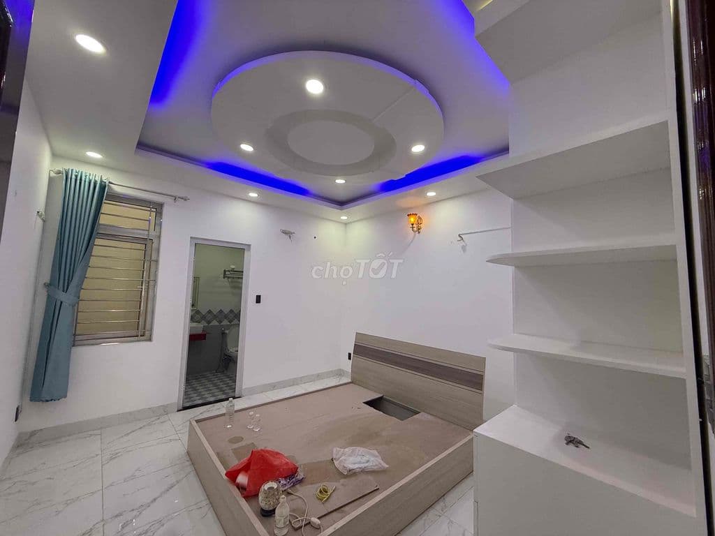 Bán Nhà Hẻm Xe Hơi Phường Tân Sơn Nhì 4x17.5M Đúc 4 Tầng Mới 100%