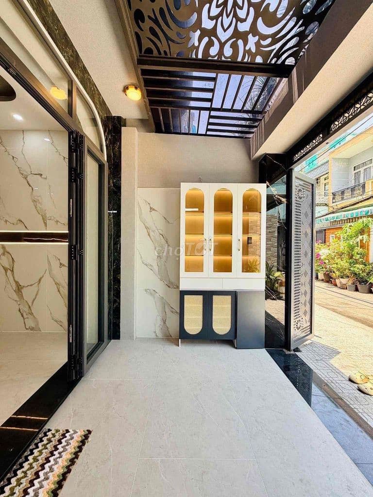 Nhà phố thiết kế hiện đại . 1 trệt lửng 3 lầu full NT . Giá 9 tỷ 68.. - Ảnh 3