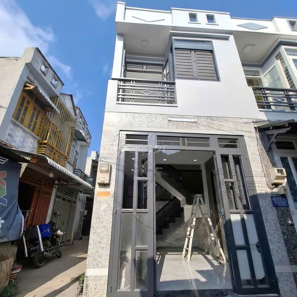 Nhà 2 MT hẻm Hiệp Thành 17, 2PN 2WC, DT 3,5x7m. Giá 1,198 tỷ còn bớt