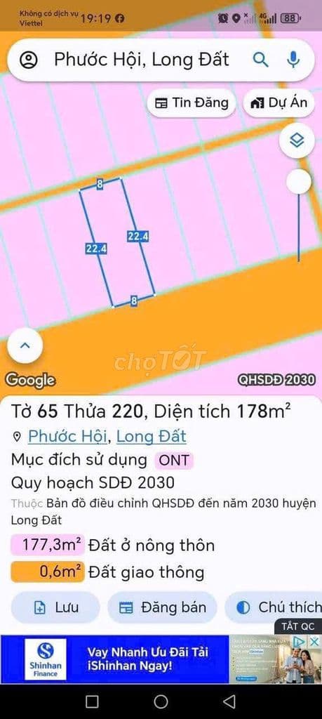 bán lô đất Kim Liên gần biển Phước Hải