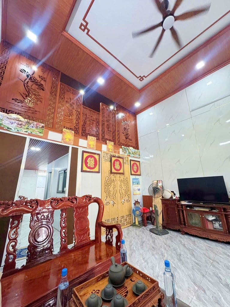 BÁN NHÀ MẶT TIỀN NGANG 5M NGAY KDC BÌNH DÂN, CÁCH ĐƯỜNG B 30M, THỦ ĐỨC - Ảnh 3