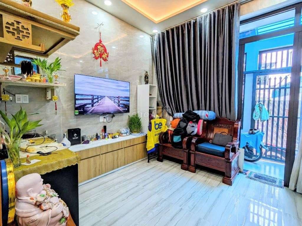 LÔ GÓC, NHÀ CHÍNH CHỦ XÂY,3 TẦNG ,45M2,SHR HOÀN CÔNG CHỈ 5X TỶ - Ảnh 3