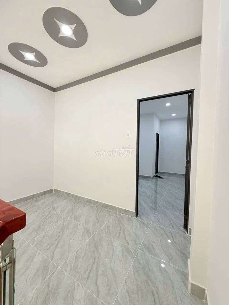 Nhà mới đẹp, hẻm xe hơi thông, lửng, 2PN, P. thờ, 2WC, Thạnh Xuân, Q12 - Ảnh 3