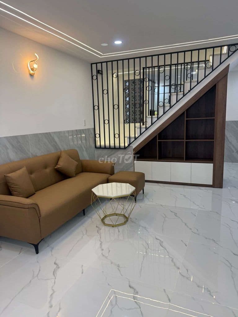 nhà 4x 10,5 nở hậu 4,3 đúc 1 trệt 1 lầu Quang Trung p10 gò vấp - Ảnh 3