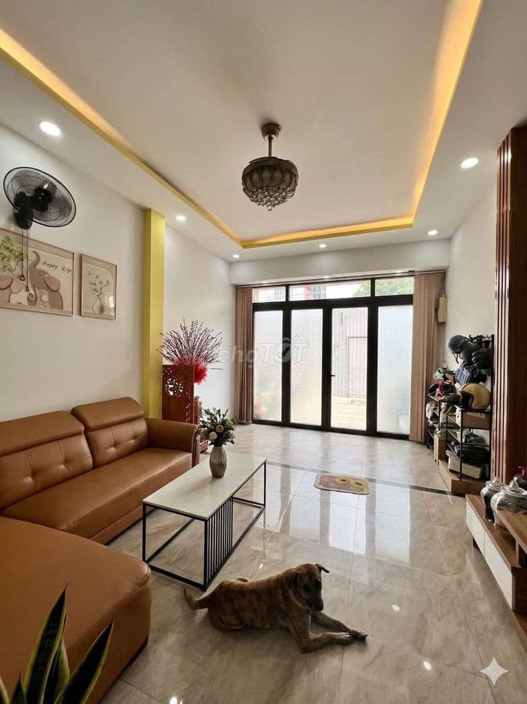 🏡 MTKD 4 X 12. 3 LẦU. SÂN THƯỢNG. ĐƯỜNG 6M THÔNG. GIÁ 5.199 TỶ - Ảnh 2