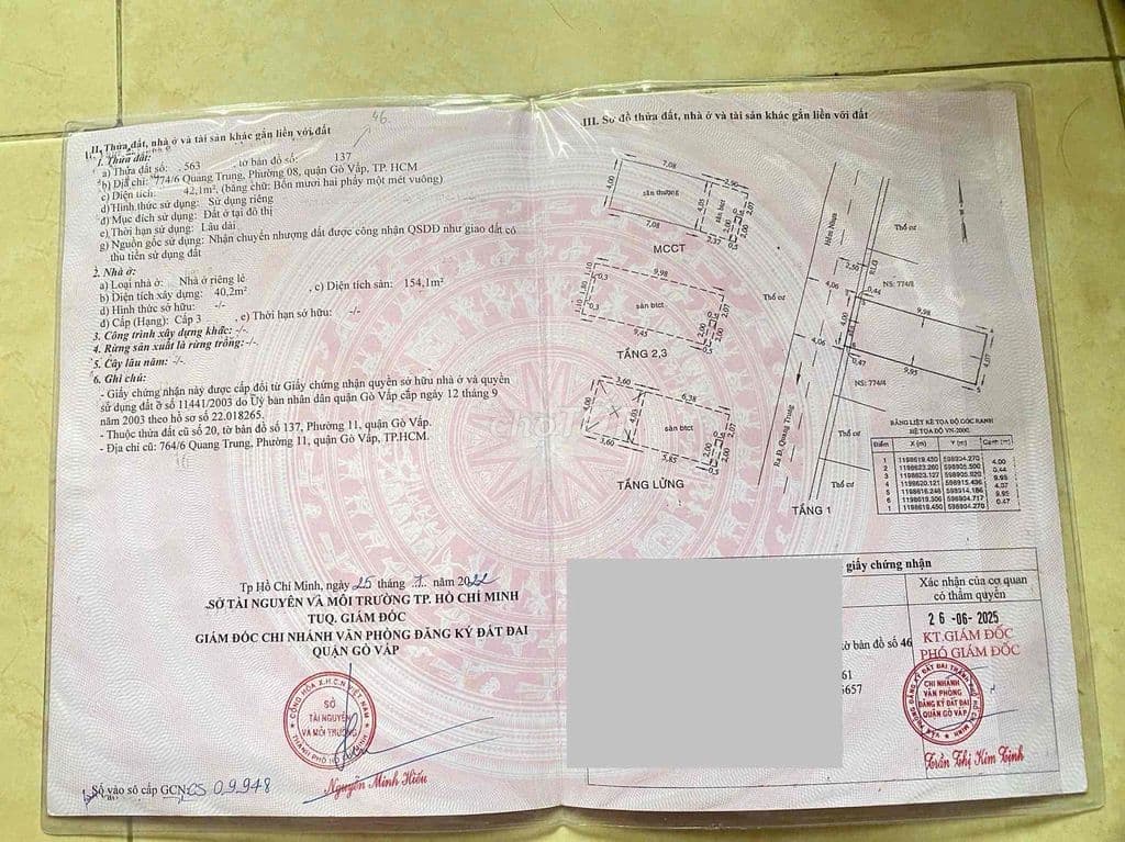 Bán nhà 3 tầng kiến trúc hiện đại, full nội thất tại đường Quang Trung - Ảnh 2