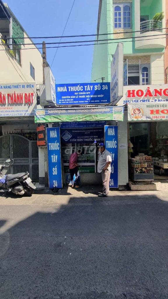 Bán nhà ở hẻm 285 CMT8 quận 10