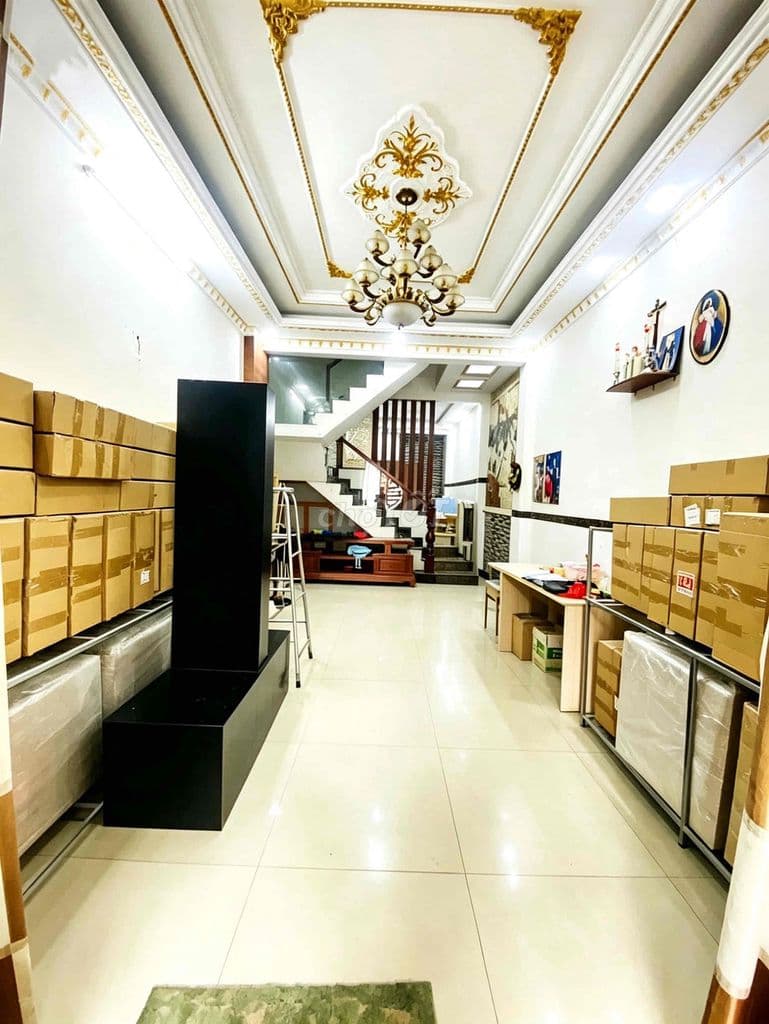 BÁN NHÀ ĐẸP 4 TẦNG- LIÊN KHU 4.5 - CHỢ BÌNH THÀNH- BÌNH TÂN-HẺM XE HƠI - Ảnh 2