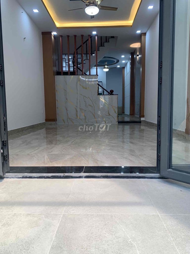 An cư lập nghiệp sở hữu ngay nhà mới 3 lầu hẻm xe hơi DT 4x16m ngay li - Ảnh 2
