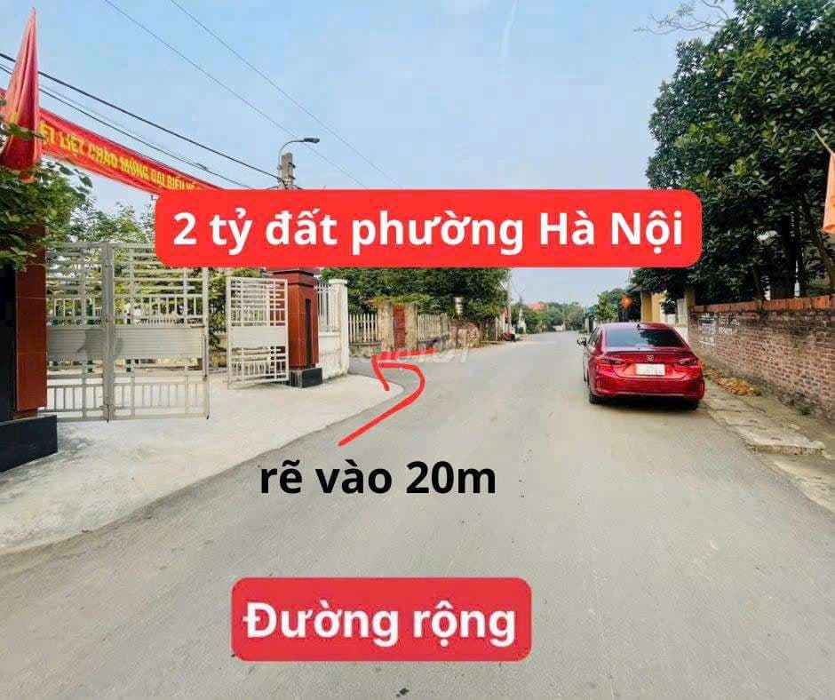 2 tỷ có 100m2 đất Sơn Tây Hòa Lạc cạnh 4 trường Đại Học