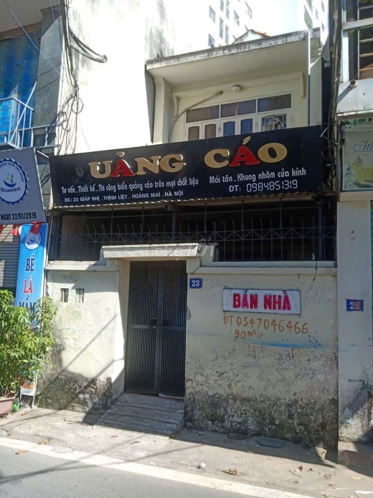 cần bán nhà mặt phố