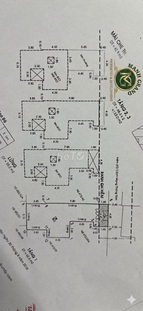 BÁN NHÀ CHDV TRUNG TÂM QUẬN 3 – P. NHIÊU LỘC – CÁCH METRO SỐ 2 ~ 500M - Ảnh 3