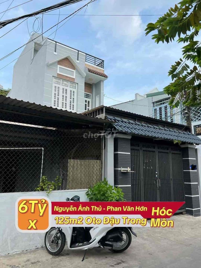 ❗️CHỦ GẤP BÁN GIẢM 1tỷ 125m2 NGUYỄN ẢNH THỦ QUẬN 12 OTo Ngủ Nhà