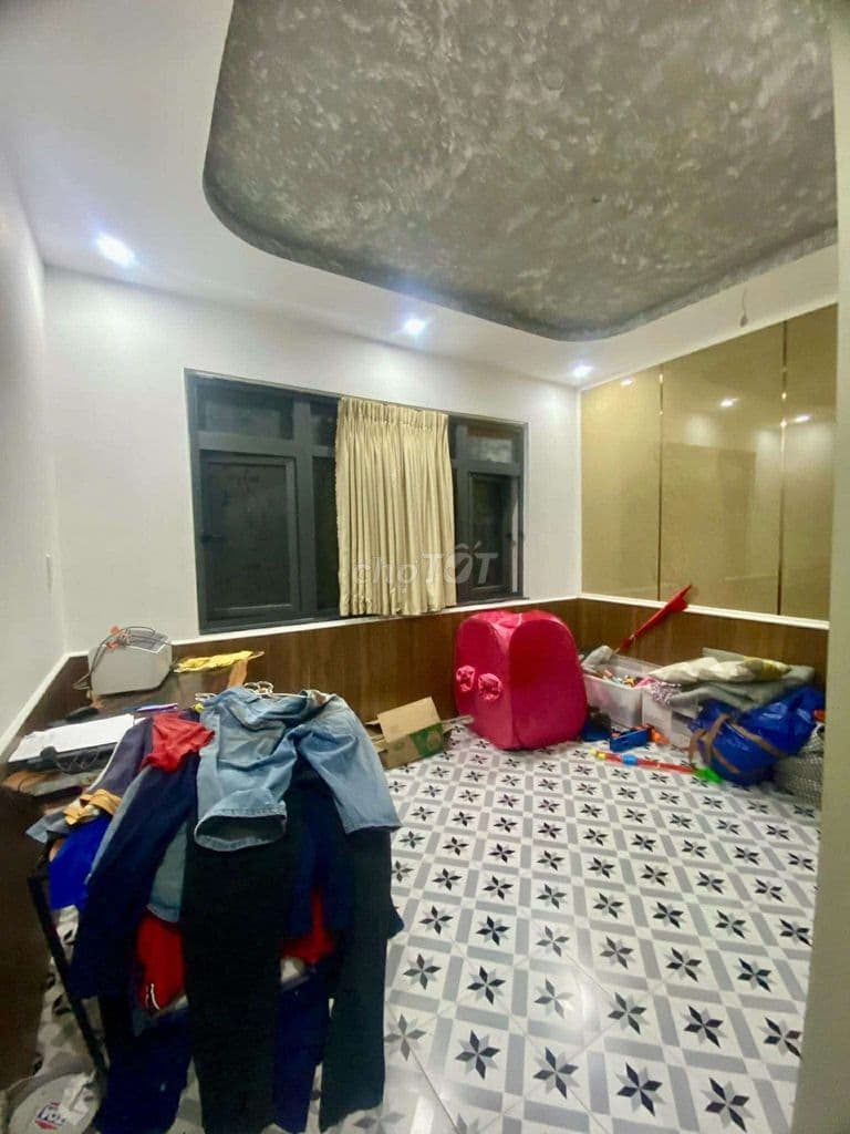 NHÀ MỚI ĐẸP 4 TẦNG HẺM Ô TÔ CHỈ 4,X tỷ - Ảnh 3